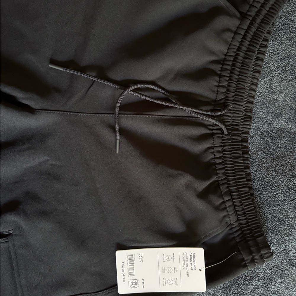 Athleta Endeavor Relaxed Black Track Pants